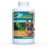 CM Joint Care for Dogs | Advanced Hip & Joint Repair Supplement with Cetyl Myristoleate (Omega 5), Glucosamine & Hyaluronic Acid | 360 Tasty Chewable Tablets